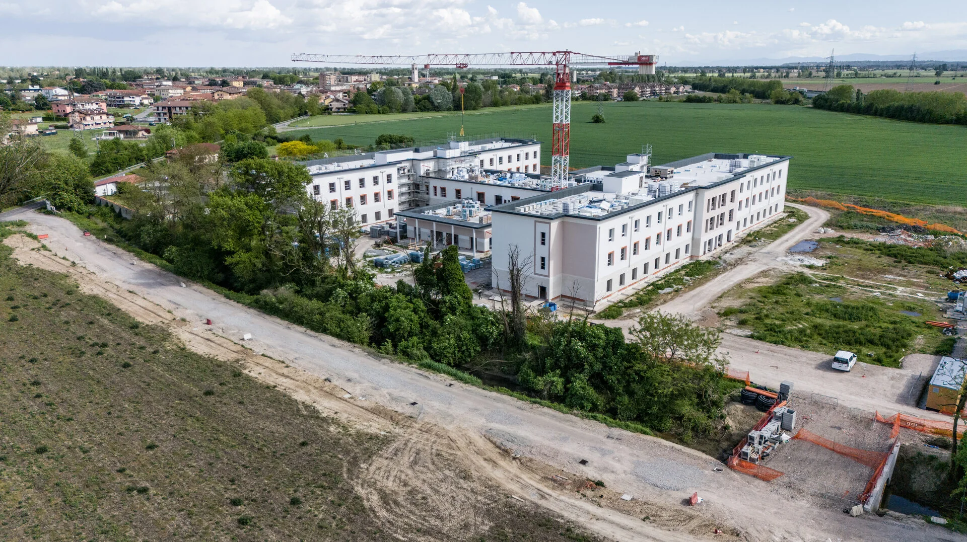 RSA 120+120 posti letto Lodi Vecchio drone